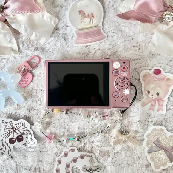 Pre-Owend *Ultra Rare* Pastel Pink CN IXUS 265 HS Pre-Owned ˚˖𓍢ִ໋🦢˚